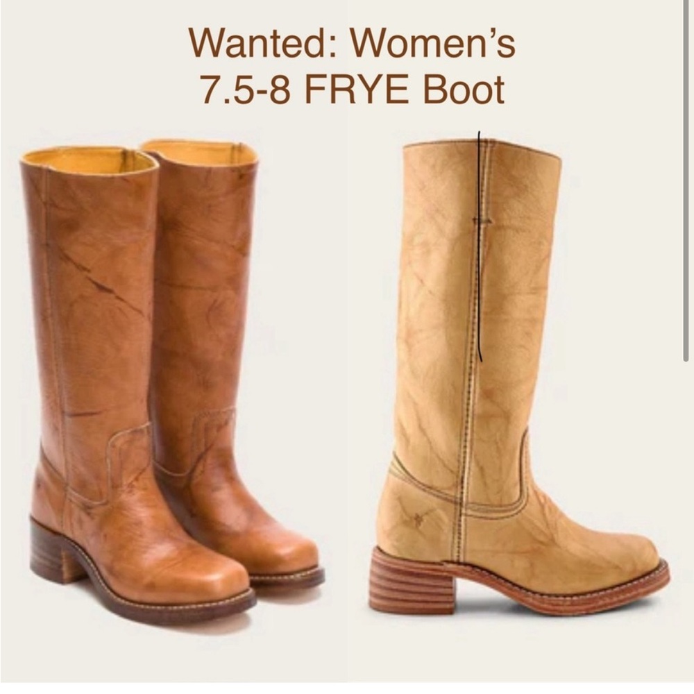 ISO Frye Women's Tan Leather Boots